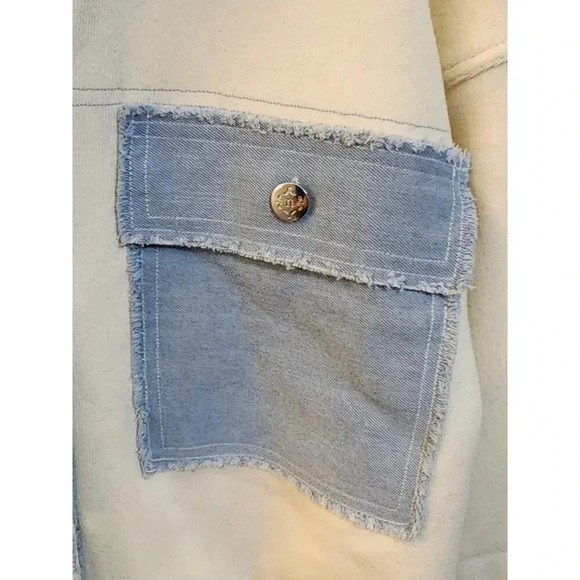 Nanette Lepore Women's NWT Two-Tone Jacket L - Picture 4 of 5